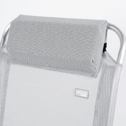 AKTIVE - Chaise Pliante Haute Avec Dossier Haut Réglable 5 Positions, Gris -Camp - Vélo Kids Magasin aktive chaise pliante haute avec dossier haut reglable 5 positions gris 4