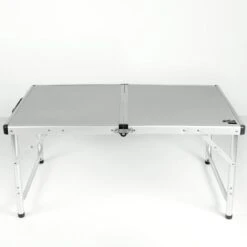 AKTIVE - Table De Camping Pliante, Réglable En 2 Hauteurs, 90x60x40/70 Cm, Gris -Camp - Vélo Kids Magasin aktive table de camping pliante reglable en 2 hauteurs 90x60x4070 cm gris 6
