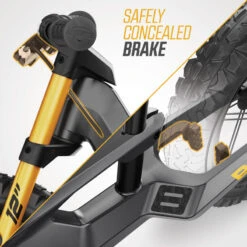 BERG Biky Cross Gris 12 Inch Vélo Enfant Draisienne Avec Frein à Mains -Camp - Vélo Kids Magasin berg biky cross gris 12 inch velo enfant draisienne avec frein a mains 2