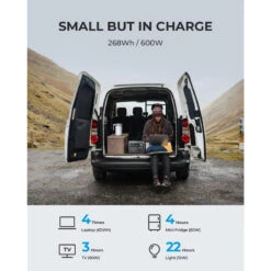 Camp - Vélo Kids Magasin -Camp - Vélo Kids Magasin bluetti generateur electrique eb3apv200 268wh600w lifepo4 batterie pour voyage 1