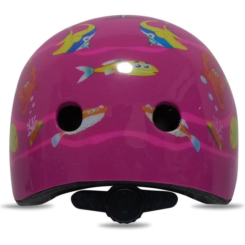Casque De Vélo Enfant Fille - Taille 48/55 Cm - Rose 2 Casque De Vélo Enfant Fille - Taille 48/55 Cm - Rose – Image 2