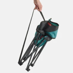 Quechua CHAISE BASSE PLIANTE DE CAMPING MH100 Bleue -Camp - Vélo Kids Magasin chaise basse pliante de camping mh100 bleue 2