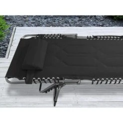 Chaise Longue Torget - Transat - Bain De Soleil 190x60x30 Cm - 150 Kg - Pliable -Camp - Vélo Kids Magasin chaise longue torget transat bain de soleil 190x60x30 cm 150 kg pliable 5