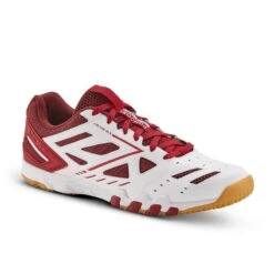 CHAUSSURES DE TENNIS DE TABLE TTS 560 ROUGE/BLANCHE