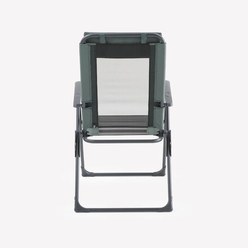 Quechua FAUTEUIL PLIANT CONFORTABLE POUR LE CAMPING - INCLINABLE - ACIER 9 Quechua FAUTEUIL PLIANT CONFORTABLE POUR LE CAMPING - INCLINABLE - ACIER – Image 9