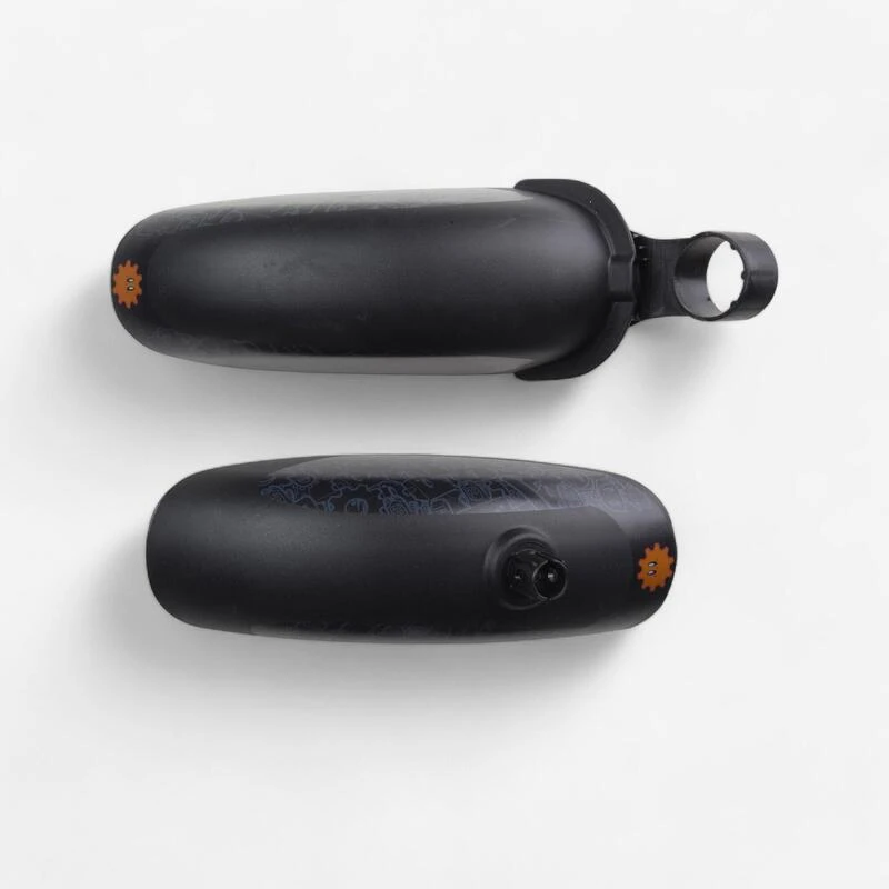 BTWIN Garde Boue 14 Pouces Robot Paire Noir 1 BTWIN Garde Boue 14 Pouces Robot Paire Noir