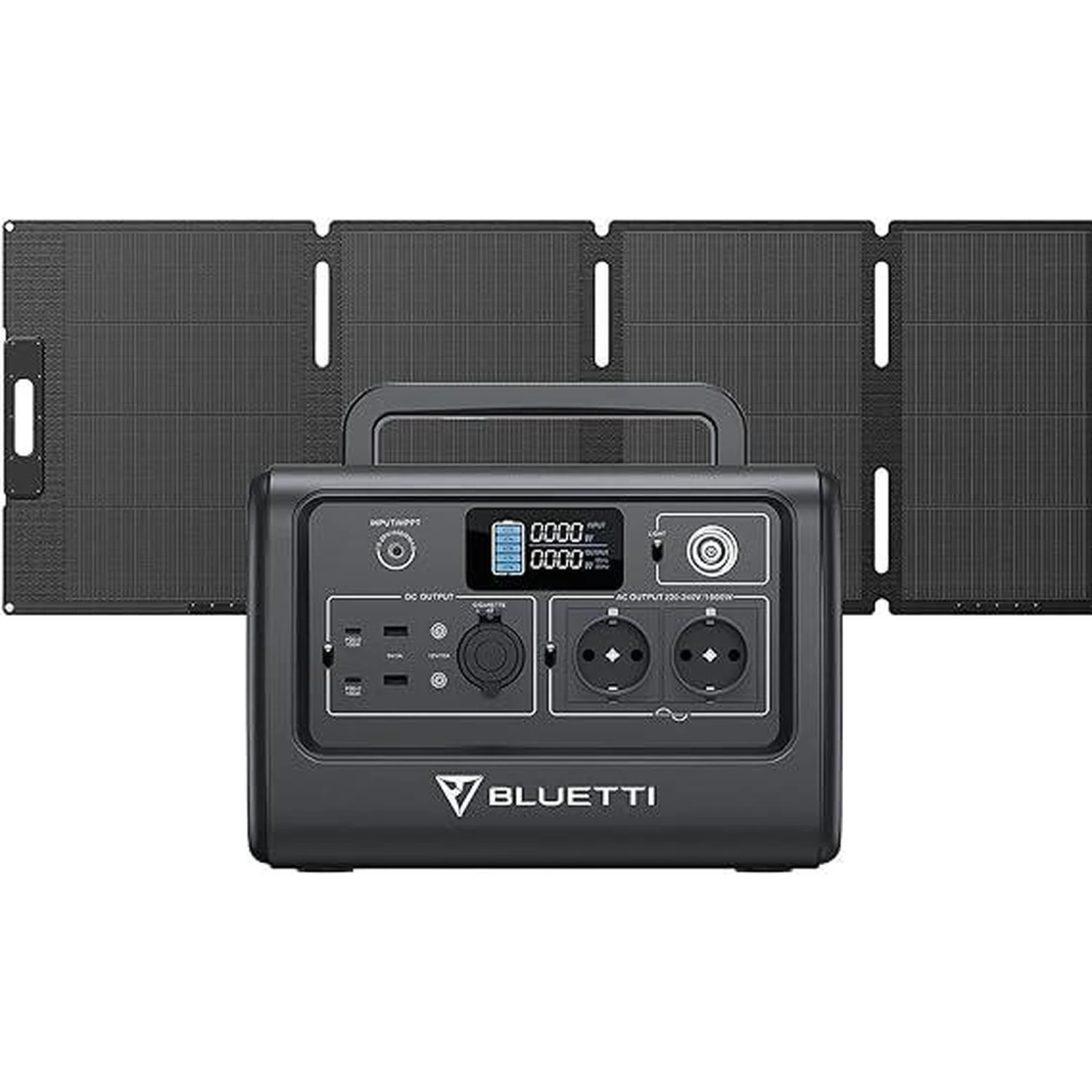 Générateur Électrique BLUETTI EB70+MP200, 1000W LiFePO4 Batterie Pour Camping 1 Générateur Électrique BLUETTI EB70+MP200, 1000W LiFePO4 Batterie Pour Camping