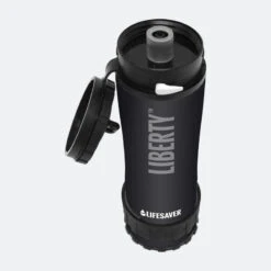 GOURDE FILTRANTE PURIFICATEUR D'EAU LIBERTY - LIFESAVER - 400 ML - 2000L FILTRÉS -Camp - Vélo Kids Magasin gourde filtrante purificateur deau liberty lifesaver 400 ml 2000l filtres 3