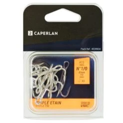 Hameçon TRIPLE TIN Pêche En Mer 8 Hameçon TRIPLE TIN Pêche En Mer -Camp - Vélo Kids Magasin hamecon triple tin peche en mer 2