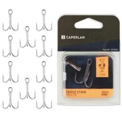 Hameçon TRIPLE TIN Pêche En Mer 9 Hameçon TRIPLE TIN Pêche En Mer -Camp - Vélo Kids Magasin hamecon triple tin peche en mer 3