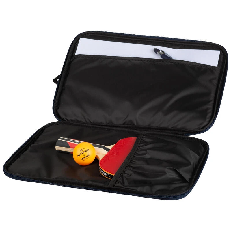 HOUSSE DE RAQUETTE TTC 500 Bleu Marine 2 HOUSSE DE RAQUETTE TTC 500 Bleu Marine – Image 2