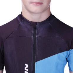 BTWIN Maillot Manches Courtes Vélo Enfant 700 Bleu 15 BTWIN Maillot Manches Courtes Vélo Enfant 700 Bleu -Camp - Vélo Kids Magasin maillot manches courtes velo enfant 700 bleu 5