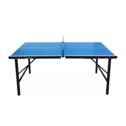 Mini Table De Ping Pong Pliable 150x75cm INDOOR Bleue, Avec 2 Raquettes Et 3 7 Mini Table De Ping Pong Pliable 150x75cm INDOOR Bleue, Avec 2 Raquettes Et 3 -Camp - Vélo Kids Magasin mini table de ping pong pliable 150x75cm indoor bleue avec 2 raquettes et 3 2