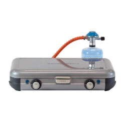 Campingaz Réchaud De Camping à Gaz 2 Feux Camp & Grill - Plancha, Grill Et Wok -Camp - Vélo Kids Magasin rechaud de camping a gaz 2 feux camp and grill plancha grill et wok 4