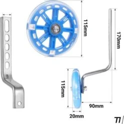 Roues D'entraînement Pour Vélo Pour Enfants De 12 à 20 Pouces - Noir 8 Roues D'entraînement Pour Vélo Pour Enfants De 12 à 20 Pouces - Noir -Camp - Vélo Kids Magasin roues dentrainement pour velo pour enfants de 12 a 20 pouces noir 3