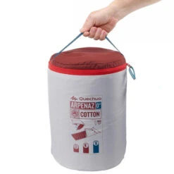 Quechua SAC DE COUCHAGE EN COTON POUR LE CAMPING - ARPENAZ 0° COTON -Camp - Vélo Kids Magasin sac de couchage en coton pour le camping arpenaz 0 coton 9