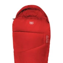 HIGHLANDER Sac De Couchage Sleepline 350 Momie 4°C Rouge -Camp - Vélo Kids Magasin sac de couchage sleepline 350 momie 4c rouge 4