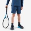 Artengo Short De Tennis Thermique Avec Shorty Garcon - TSH TH 500 Turquoise