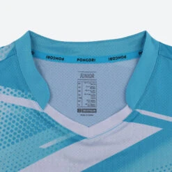 T-shirt De Tennis De Table TTP 560 Enfant Bleu Blanc -Camp - Vélo Kids Magasin t shirt de tennis de table ttp 560 enfant bleu blanc 2