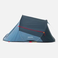 Quechua Tente De Camping - 2 SECONDS - 2 Places -Camp - Vélo Kids Magasin tente de camping 2 seconds 2 places 5