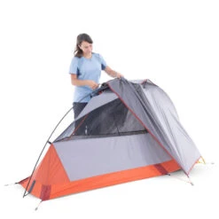 Tente Dôme De Trekking - 1 Place - MT900 -Camp - Vélo Kids Magasin tente dome de trekking 1 place mt900 7