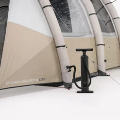 Quechua Tente Gonflable De Camping - Air Seconds 6.3 XXL F&B - 6 Personnes - 3 Chambres 14 Quechua Tente Gonflable De Camping - Air Seconds 6.3 XXL F&B - 6 Personnes - 3 Chambres -Camp - Vélo Kids Magasin tente gonflable de camping air seconds 63 xxl f and b 6 personnes 3 chambres 4