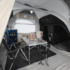 Quechua Tente Gonflable De Camping - Air Seconds 8.4 F&B - 8 Places - 4 Chambres 13 Quechua Tente Gonflable De Camping - Air Seconds 8.4 F&B - 8 Places - 4 Chambres -Camp - Vélo Kids Magasin tente gonflable de camping air seconds 84 f and b 8 places 4 chambres 3