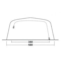 Tente Gonflable Outwell Jacksondale 7PA -Camp - Vélo Kids Magasin tente gonflable outwell jacksondale 7pa 4