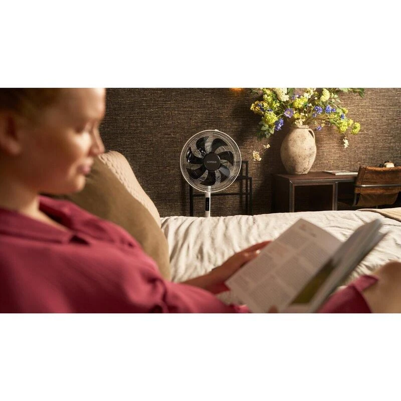 Trépied De Ventilateur Sur Pied Luvego Avec Télécommande - Minuterie - 40CM 5 Trépied De Ventilateur Sur Pied Luvego Avec Télécommande - Minuterie - 40CM – Image 5