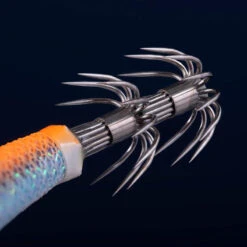 Turlutte Ultra Coulante TYP RUN EBIFISH 3.0/120 Flashy Orange Pêche Calamar -Camp - Vélo Kids Magasin turlutte ultra coulante typ run ebifish 30120 flashy orange peche calamar 3