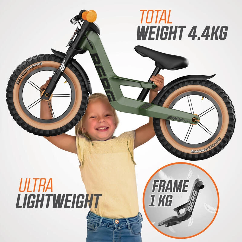 Berg Vélo D'équilibre Biky Trail Vert Avec Frein à Mains 2-5 Ans 2 Berg Vélo D'équilibre Biky Trail Vert Avec Frein à Mains 2-5 Ans – Image 2