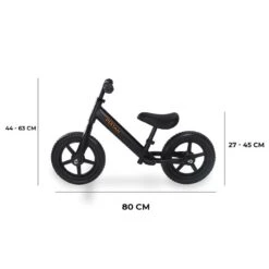 Vélo D'équilibre Cruiser - 12 Pouces - Garçons Et Filles - Noir 9 Vélo D'équilibre Cruiser - 12 Pouces - Garçons Et Filles - Noir -Camp - Vélo Kids Magasin velo dequilibre cruiser 12 pouces garcons et filles noir 4