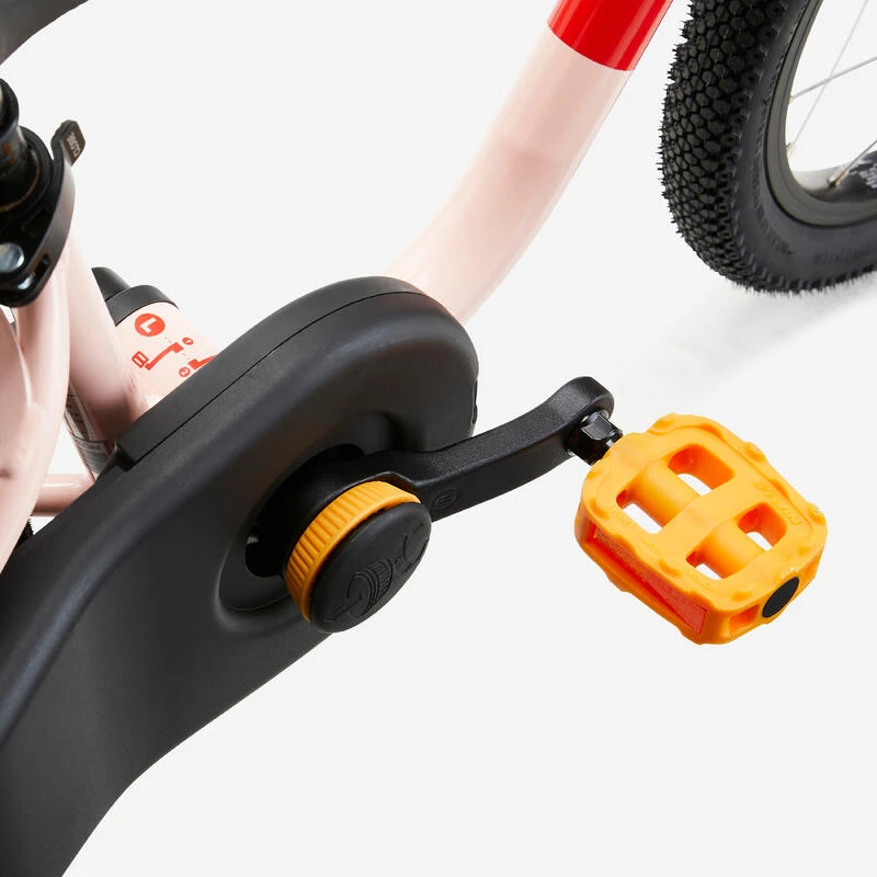 BTWIN VELO ENFANT 2EN1 DRAISIENNE 3-5 ANS 14 Pouces - DISCOVER 500 Rose 2 BTWIN VELO ENFANT 2EN1 DRAISIENNE 3-5 ANS 14 Pouces - DISCOVER 500 Rose – Image 2