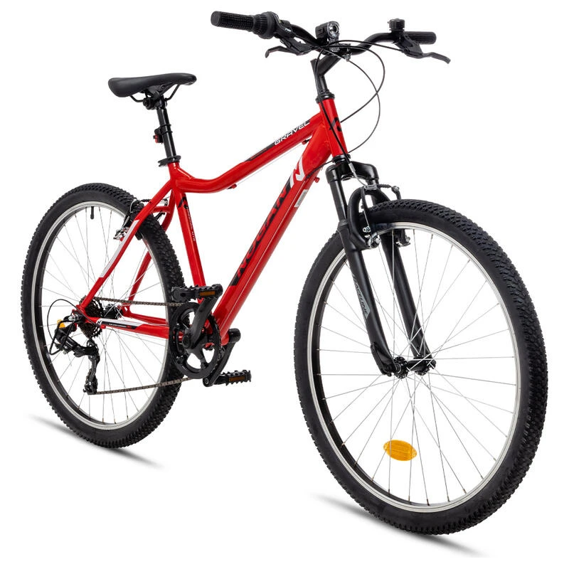 Vélo VTT Enfant Nogan Gravel GO Suspension - 26 Pouces - Signal Red 2 Vélo VTT Enfant Nogan Gravel GO Suspension - 26 Pouces - Signal Red – Image 2