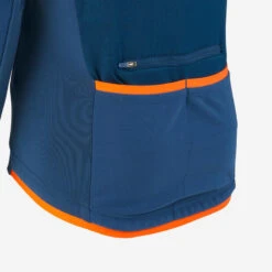 BTWIN VESTE VELO ENFANT 500 BLEU ORANGE 6 BTWIN VESTE VELO ENFANT 500 BLEU ORANGE -Camp - Vélo Kids Magasin veste velo enfant 500 bleu orange 2