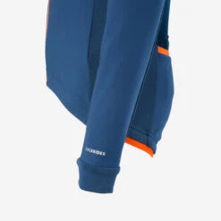 BTWIN VESTE VELO ENFANT 500 BLEU ORANGE 7 BTWIN VESTE VELO ENFANT 500 BLEU ORANGE -Camp - Vélo Kids Magasin veste velo enfant 500 bleu orange 3