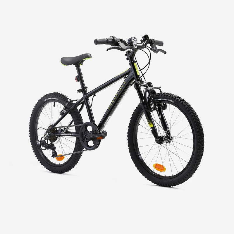 BTWIN VTT ENFANT ROCKRIDER EXPLORE 500 20 POUCES 6-9 Ans Noir 2 BTWIN VTT ENFANT ROCKRIDER EXPLORE 500 20 POUCES 6-9 Ans Noir – Image 2