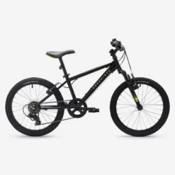 BTWIN VTT ENFANT ROCKRIDER EXPLORE 500 20 POUCES 6-9 Ans Noir